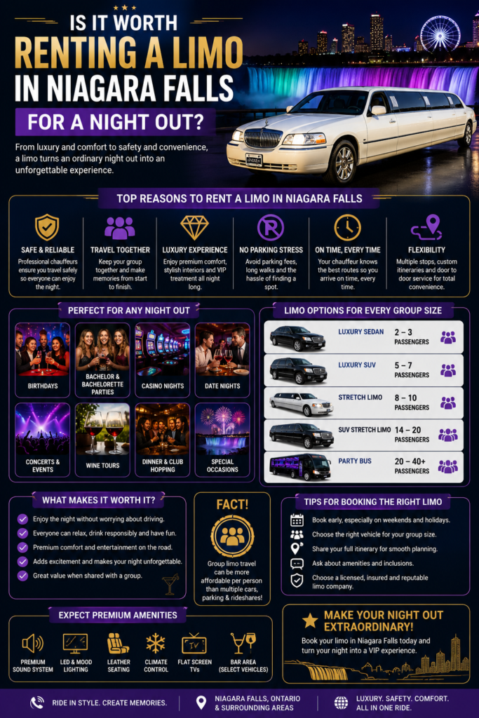 Renting a Limo in Niagara Falls